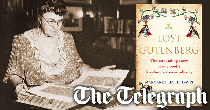 The Telegraph - The Lost Gutenberg Book Review